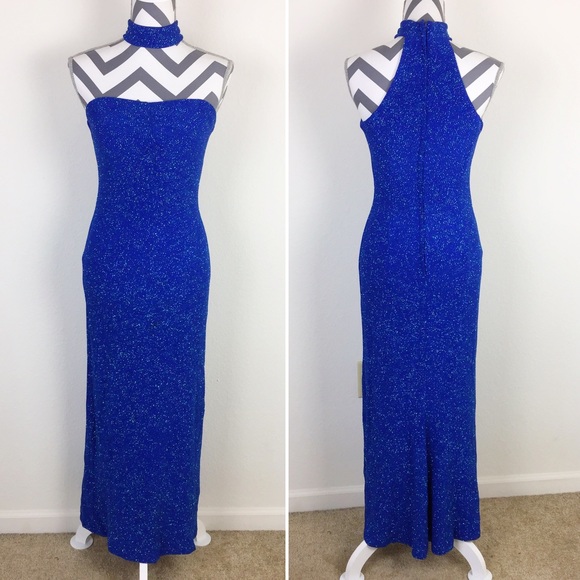 Jessica McClintock Dresses & Skirts - Jessica McClintock Gunne Sax Blue Vintage Dress